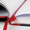 Oxford Black n' Red - Notitieboek - A5 - Gelijnd - 90g - Hardcover - Zwart