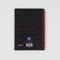 Oxford Black n' Red - Notitieboek - A5 - Ruitjes Papier - 90g - Hardcover - Zwart