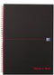 Oxford Black n'Red - Spiraalnotitieboek - A4 - 192 pagina's - Geruit