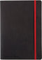 Oxford Business Journal Black 'n Red A5
