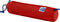 Oxford Etui - rood met elastiek - ronde pennenetui 22cm - etui jongens - etui meisjes
