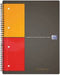 Oxford International Activebook collegeblok - A4+ - Geruit 5 mm - 160 pagina's