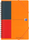 Oxford International - B5 - gelijnd - 160 pagina's - 80g - oranje