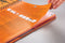 OXFORD International - filingbook - A4+ - gelijnd - 4 gaats - 100 vel - harde kartonnen kaft - oranje