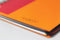 OXFORD International - filingbook - A4+ - gelijnd - 4 gaats - 100 vel - harde kartonnen kaft - oranje