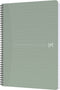 Oxford My Rec'Up - 100% Recycled Notitieboek - A4 - 5mm geruit - 90 vel - assorti - 1 stuk