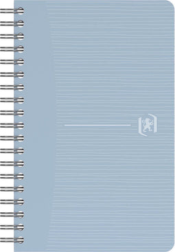 Oxford My Rec'up spiraalschrift, ft 9 x 14 cm, 180 bladzijden, geruit 5 mm, geassorteerde kleuren
