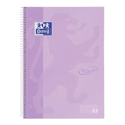 Oxford - Notitieboek oxf touch europeanb a4+ lijn 80v pps | 10 stuks