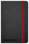 Oxford - Notitieboek oxford black n' red 72vel a6 lijn