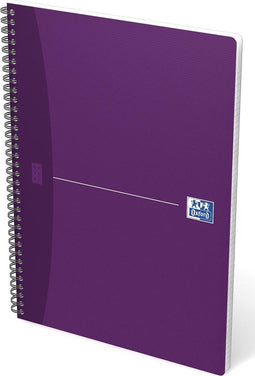 Oxford OFFICE Essentials spiraalblok 100 bladzijden formaat A4 geruit 5 mm