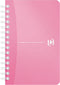 Oxford OFFICE MyColour spiraalblok 180 bladzijden formaat 9 x 14 cm geruit 5 mm