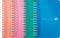 Oxford OFFICE MyColour spiraalblok 180 bladzijden formaat 9 x 14 cm geruit 5 mm