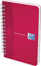 Oxford OFFICE MyColour spiraalblok 180 bladzijden formaat 9 x 14 cm geruit 5 mm