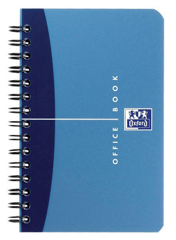 Oxford OFFICE Urban Mix spiraalblok 180 bladzijden formaat 9 X 14 cm geruit 5 mm