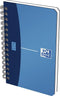 Oxford OFFICE Urban Mix spiraalblok 180 bladzijden formaat 9 X 14 cm geruit 5 mm