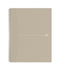 Oxford - Origins - duurzaam notitieboek - A4+ - gelijnd - 70 vel - 90g - zand