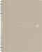 Oxford - Origins - duurzaam notitieboek - A4+ - gelijnd - 70 vel - 90g - zand