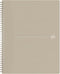 Oxford - Origins - duurzaam notitieboek - A4+ - gelijnd - 70 vel - 90g - zand