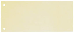 Oxford - Scheidingsstrook oxford smal 240x105mm 190gr geel | 30 stuks