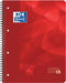 Oxford School Projectbook -A4+ - Ruit 5mm - 4 gaats - 120 pagina's - rood
