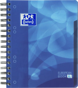 Oxford School Projectbook - Schoolschrift - A5+ - Gelijnd - 6 gaats - 120 pagina's - blauw