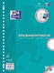 Oxford School - Ringbandpapier - A4 - Geruit 10 mm - met kantlijn - 23 gaats - 100 vel - pak van 5