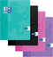 Oxford - Schrift school A5 72blz ruit 5mm assorti
