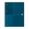 Oxford - Spiraalblk oxf international notebk a4+ ln petr bl | 5 stuks