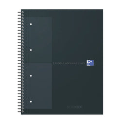 Oxford - Spiraalblk oxf international notebk a4+ rt 5x5 zw | 5 stuks