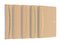 Oxford - Spiraalblok oxford a4 90vel lijn assorti | 5 stuks