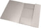 Oxford Top File + - elastomap - 3 kleppen - elastiek - A4 - beige - pak 10 stuks