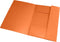 Oxford Top File + - elastomap - 3 kleppen - elastiek - A4 - oranje - pak 10 stuks