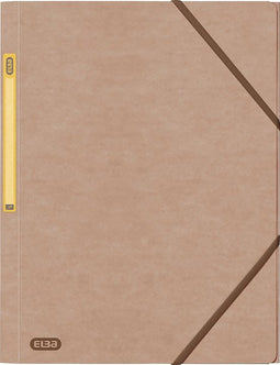 Oxford Touareg - Elastomap A4 - karton - naturel