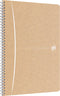 Oxford Touareg - spiraalblok - A4 - gelijnd - 90 vel - 90g - soepele kartonnen kaft - assorti