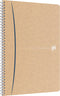 Oxford Touareg - spiraalblok - A4 - gelijnd - 90 vel - 90g - soepele kartonnen kaft - assorti
