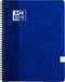 Oxford Touch - Schrijfblok - A4 - Gelijnd - 140 pagina's - 90g - soft cover - blauw