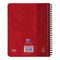 Oxford Touch - Schrijfblok - A5 - Gelijnd - 140 pagina's - 90g - soft cover - rood