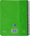 Oxford Touch - Schrijfblok - A5 - Gelijnd - 140 pagina's - 90g - soft cover - lime groen