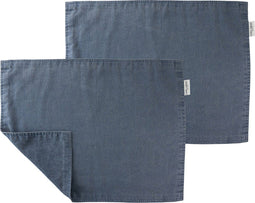 Laura Ashley Kitchen Linen Collectables Placemats set van 2 - Wild Clematis Blue