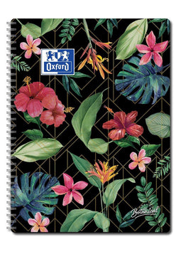 Oxford Botanical - Notitieboek - A4 - Lijn - 80 Pagina's - 90g papier - Scribzee