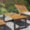 vidaXL - Tafelblad - 100x50x2,2 - cm - Rechte - Massief - Acacia