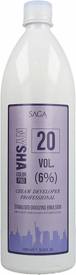 Oxiderende Haarverzorging Saga Pro Nysha Color 6% 20 vol 1 L