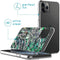 iMoshion Hoesje Geschikt voor iPhone 11 Pro Hoesje Siliconen - iMoshion Design hoesje - Groen / Meerkleurig / Leopard Jungle