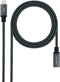 Nanocable 10.01.4500-COMB - USB C Kabel - 0,5 m - USB 3.2 Gen 2x2 20 Gbit/s - Zwart