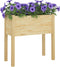 vidaXL - Plantenbak - 70x31x70 - cm - massief - grenenhout