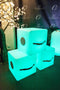 Nikki.Amsterdam | The.Cube | Kubus | RGB Multi Color | Bluetooth Speaker | Zitkubus | Bijzettafel | Tuintafel | 41 X 41 X 42 cm | Nikki App Control