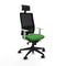Bureaustoel met hoofdsteun Piqueras y Crespo 4B066N1 Groen