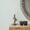 Geknoopte Kandelaar Wit / Knotted Candleholder White | Dutch Design kandelaar Werkwaardig.