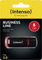 Intenso USB2.0 - USB Stick 8GB - Inklapbaar - Rood