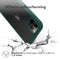 Accezz Hoesje Geschikt voor iPhone 12 Pro / 12 Hoesje - Accezz 360° Full Protective Cover - Donkergroen